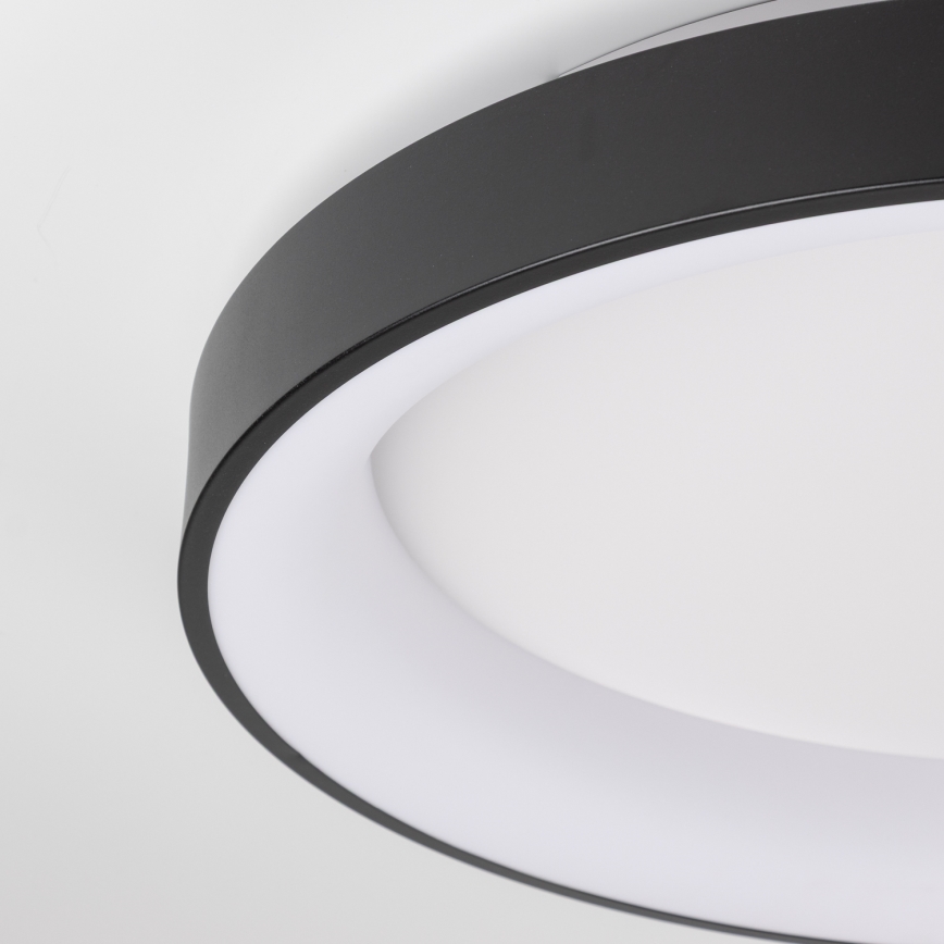 Brilagi - LED димируемо таванно осветително тяло FALCON II LED/99W/230V 3000-6500K Ø 60 см черно + дистанционно управление