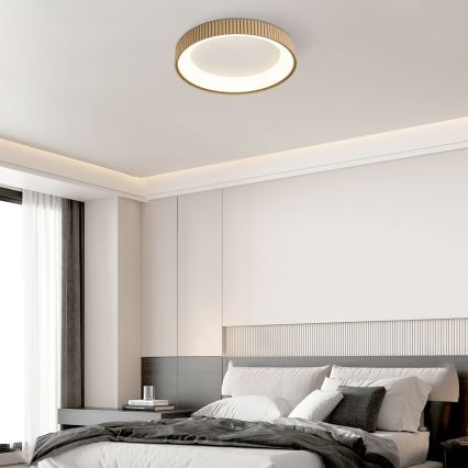 Brilagi - димируемо LED таванно осветително тяло FALCON MODERN LED/54W/230V 3000-6500K 60 cm бежово + дистанционно управление