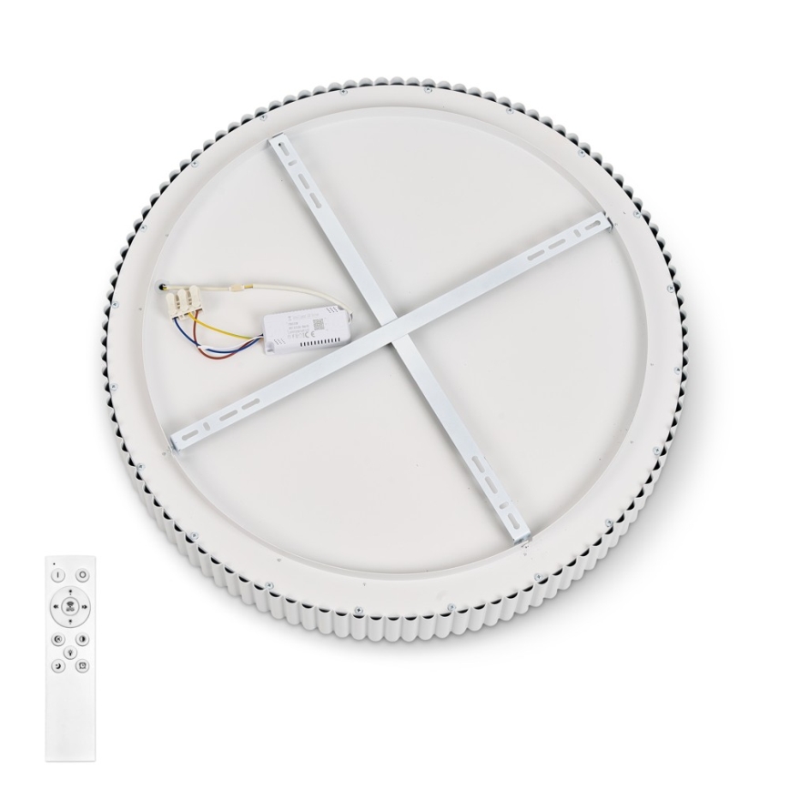 BRILAGI - LED таванно осветително тяло с възможност за димиране FALCON MODERN LED/54W/230V 3000-6000K Ø 60 см бяло + дистанционно управление