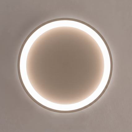 BRILAGI - LED Димируема таванна лампа FALCON SLIM LED/42W/230V 3000-6500K pr. 50 cm бежова + дистанционно управление