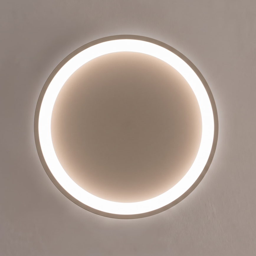 BRILAGI - LED Димируема таванна лампа FALCON SLIM LED/42W/230V 3000-6500K pr. 50 cm бежова + дистанционно управление