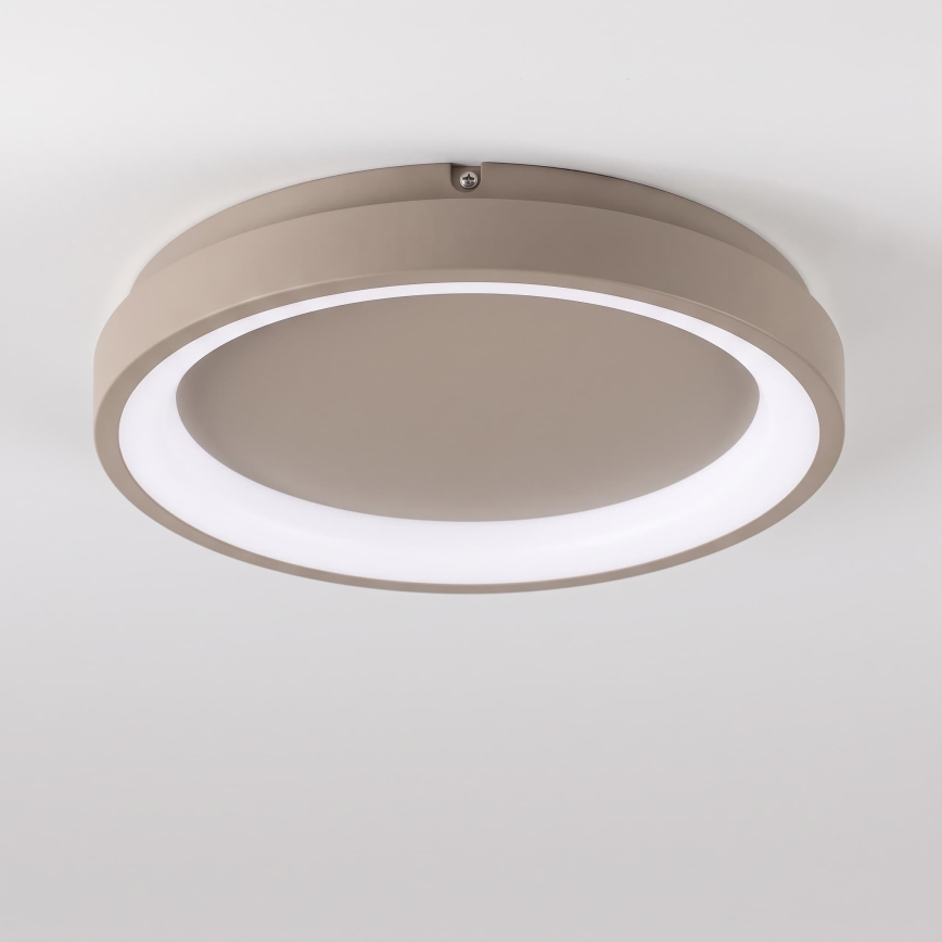 BRILAGI - LED Димируема таванна лампа FALCON SLIM LED/42W/230V 3000-6500K pr. 50 cm бежова + дистанционно управление