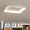 Brilagi - LED димируемо таванно осветително тяло FALCON SLIM LED/50W/230V 3000-6500K 50x50 cm бяло + дистанционно управление