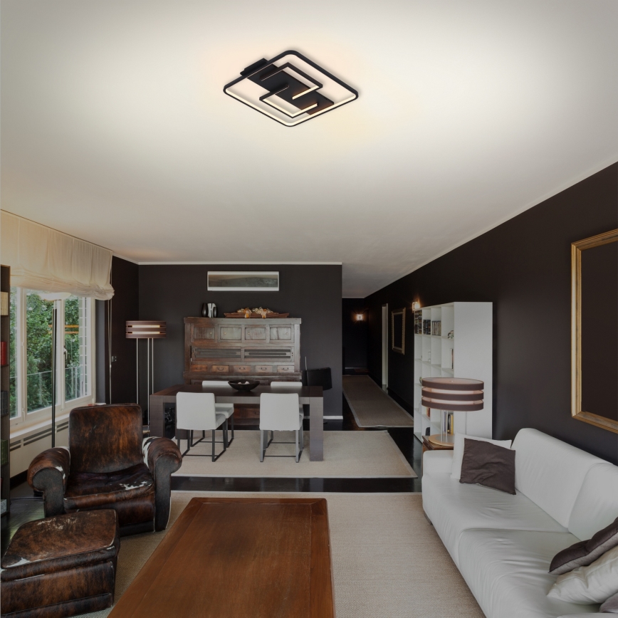 Brilagi - димируемо LED таванно осветително тяло FLARE LED/34W/230V 48x48 cm 3000-6000K + дистанционно управление