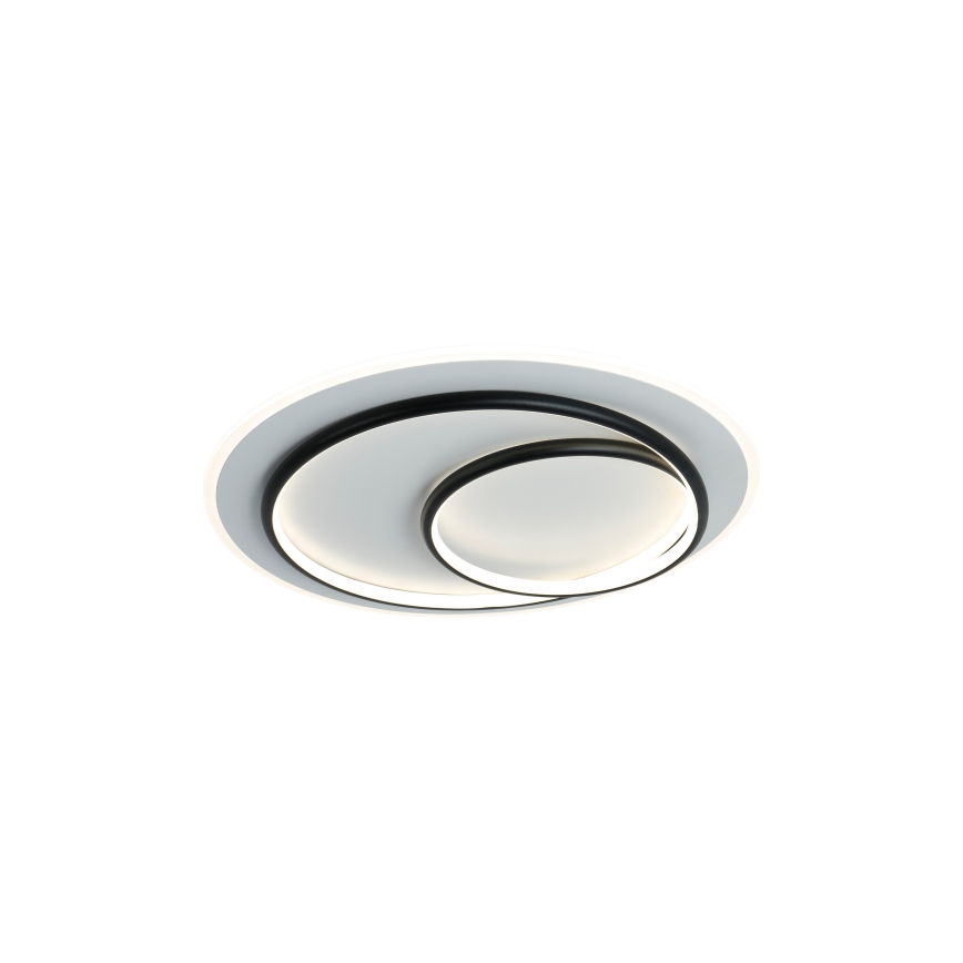 Brilagi - Димируемо LED таванно осветително тяло FLARE LED/70W/230V 3000-6000K Ø 50 cm бяло/черно + дистанционно управление