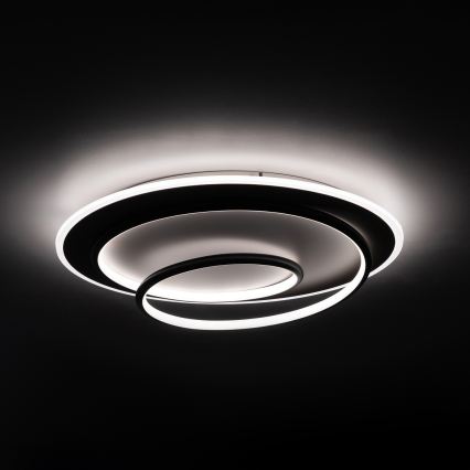 BRILAGI - Димируемо LED таванно осветително тяло FLARE LED/70W/230V 3000-6000K Ø 50 cm бяло/черно + дистанционно управление