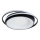 Brilagi - LED димируемо таванно осветително тяло FLARE LED/84W/230V 3000-6000K 47x51 cm черно + дистанционно управление