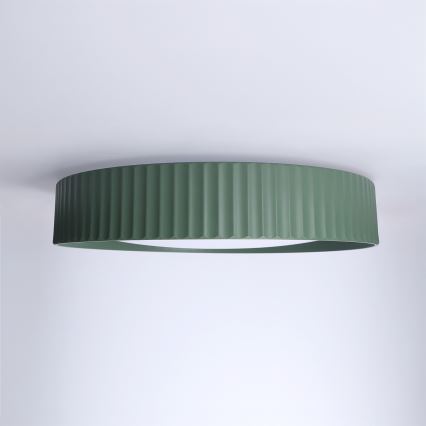 Brilagi - LED димируемо таванно осветително тяло LUCIA LED/48W/230V 3000-6500K Ø 41 см зелено + дистанционно управление