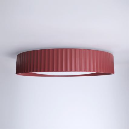 Brilagi - Димируемо осветително тяло LUCIA LED/48W/230V 3000–6500K Ø 41 см, червено + дистанционно управление