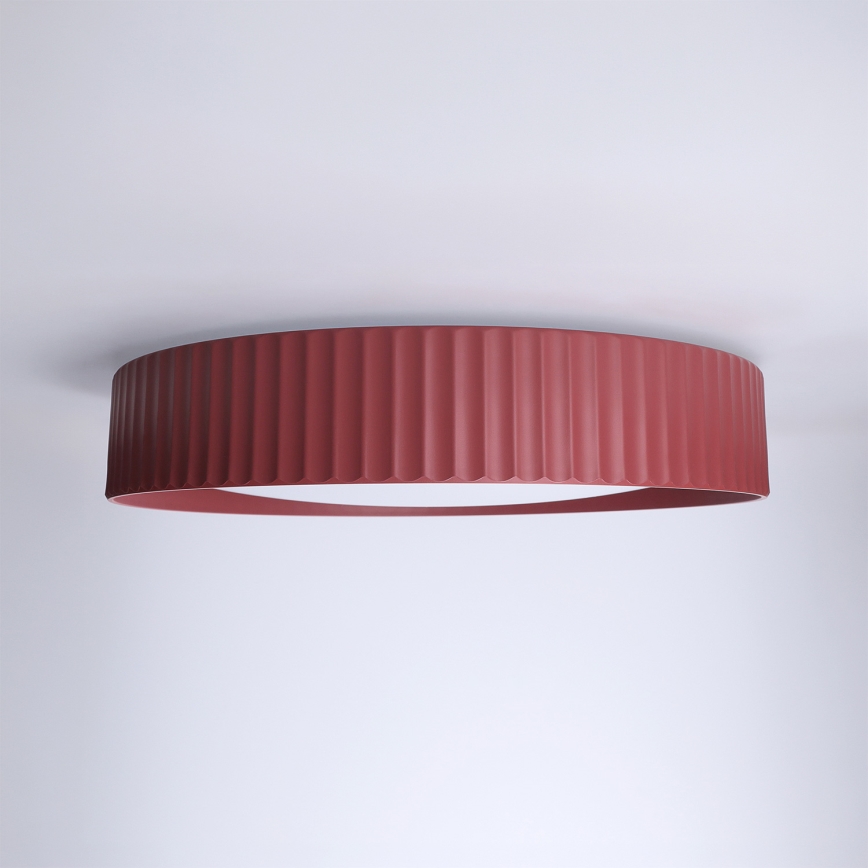 Brilagi - Димируемо осветително тяло LUCIA LED/48W/230V 3000–6500K Ø 41 см, червено + дистанционно управление