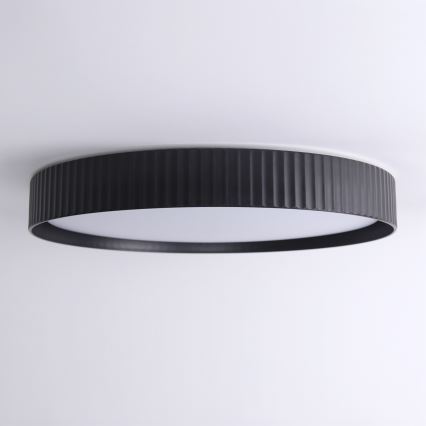 Brilagi - Димируемо таванно LED осветително тяло LUCIA LED/60W/230V 3000-6500K Ø 59 см черно + дистанционно управление