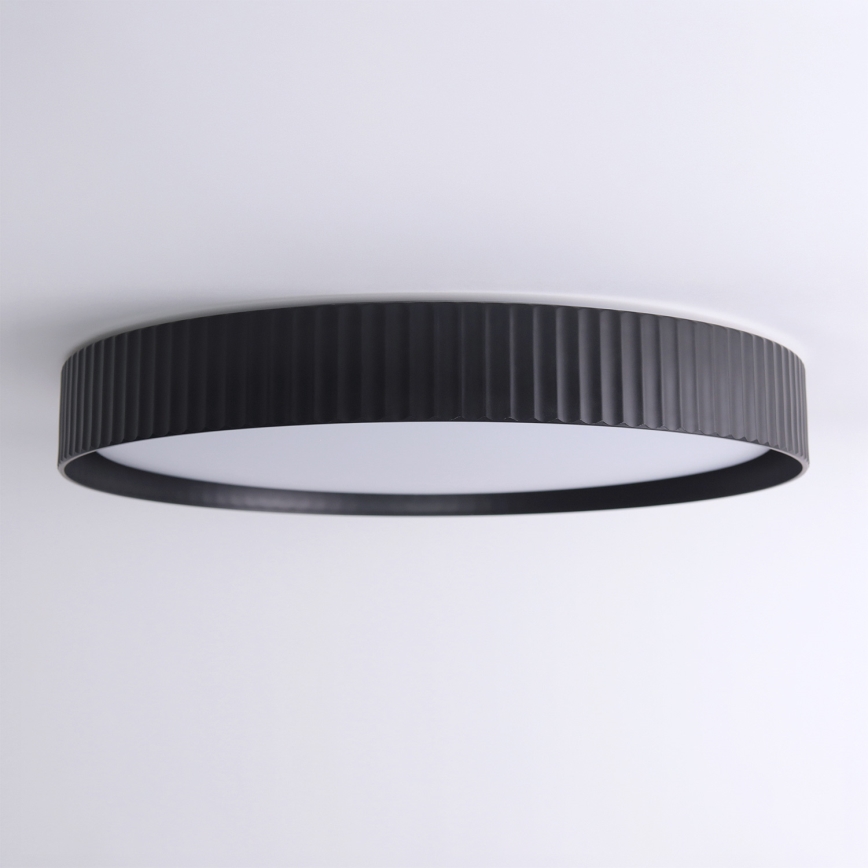 Brilagi - Димируемо таванно LED осветително тяло LUCIA LED/60W/230V 3000-6500K Ø 59 см черно + дистанционно управление