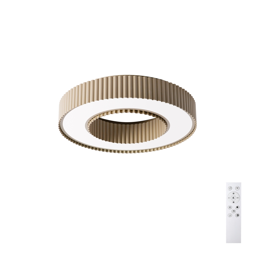 Brilagi - димируемо LED таванно осветително тяло LUMIX LED/48W/230V 3000-6000K бежово Ø 50 см + дистанционно управление