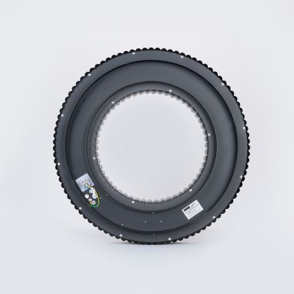 Brilagi - Димируемо таванно LED осветително тяло LUMIX LED/48W/230V 3000-6000K черно диаметър 50 см + дистанционно управление