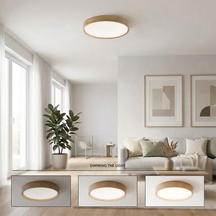 Brilagi - димируема LED таванна лампа MANAROLA SMART STARS LED/36W/230V 3000-6000K Wi-Fi Tuya Beacon, диаметър 51 см + дистанционно управление