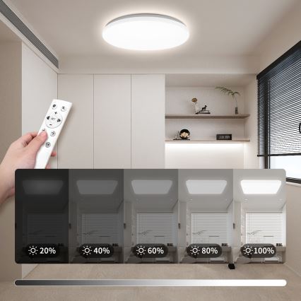 Brilagi - LED димируемо таванно осветително тяло MILKY WAY LED/36W/230V 3000-6500K Ø 48 см + дистанционно управление