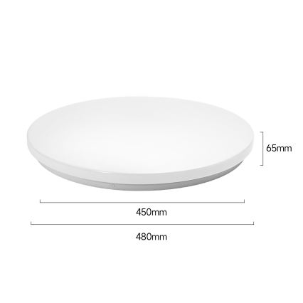 Brilagi - LED димируемо таванно осветително тяло MILKY WAY LED/36W/230V 3000-6500K Ø 48 см + дистанционно управление