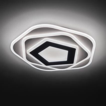 Brilagi - Модерно таванно LED осветително тяло с възможност за димиране, 64W/230V, 3000-6000K, Ø 40 см + дистанционно управление