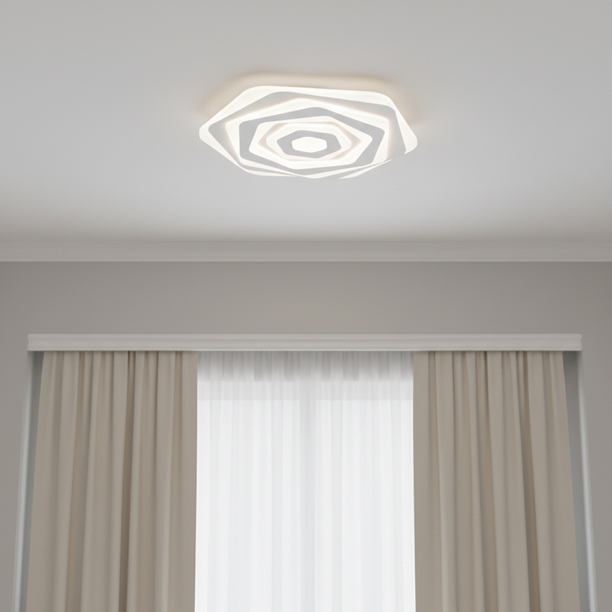 BRILAGI - LED димируемо таванно осветително тяло MODERN LED/85W/230V 3000-6000K pr. 53 cm + дистанционно управление