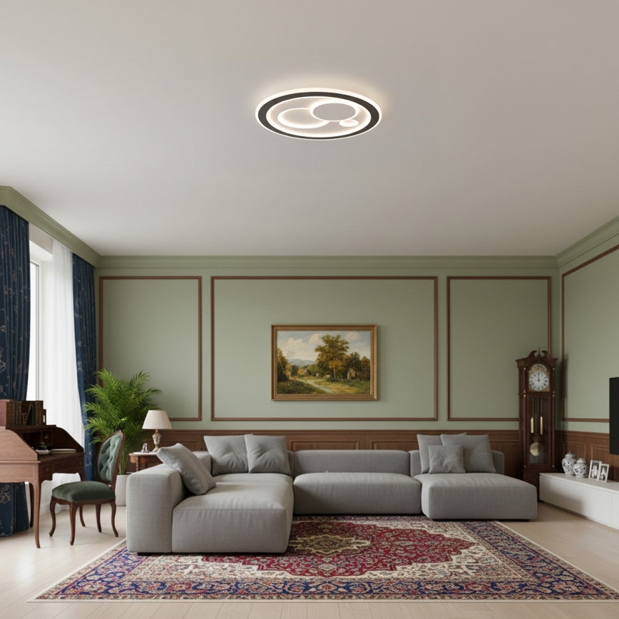 Brilagi - Димируемо LED таванно осветително тяло MODERN LED/89W/230V 3000-6000K Ø 47 см + дистанционно управление