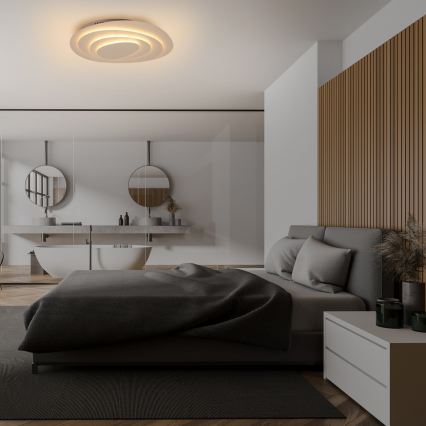 Brilagi - LED димируемо таванно осветително тяло MODERN MINI LED/28W/230V 3000-6000K 29,8x25,1 cm + дистанционно управление