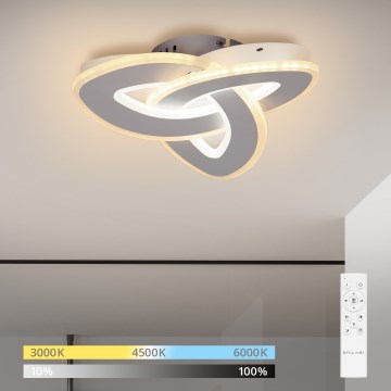 Brilagi - LED димируемо таванно осветително тяло MODERN MINI LED/49W/230V 3000-6000K 30x30 cm + дистанционно управление