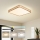 Brilagi - LED димируемо таванно осветително тяло MOLINA SQUARE LED/80W/230V 3000-6000K дъб 60x60 cm + дистанционно управление