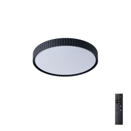 Brilagi - LED таванно осветително тяло ORINO LED/54W/230V 3000-6000K, с възможност за димиране, черно, диаметър 43 см + дистанционно управление