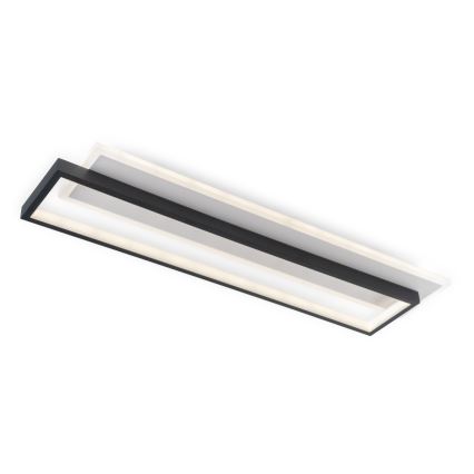BRILAGI - LED димируемо таванно осветително тяло OUTLINE LED/66W/230V 3000-6000K 15x60 см бяло/черно + дистанционно управление