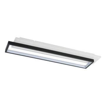 Brilagi - LED димируемо таванно осветително тяло OUTLINE LED/66W/230V 3000-6000K 15x60 см бяло/черно + дистанционно управление