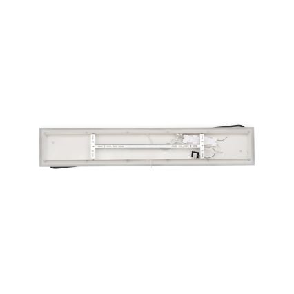 Brilagi - LED димируемо таванно осветително тяло OUTLINE LED/90W/230V 3000-6000K 18x100 см бяло/черно + дистанционно управление