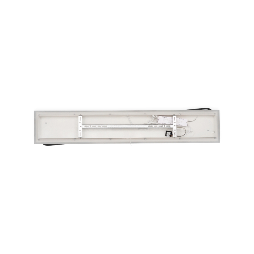 Brilagi - LED димируемо таванно осветително тяло OUTLINE LED/90W/230V 3000-6000K 18x100 см бяло/черно + дистанционно управление