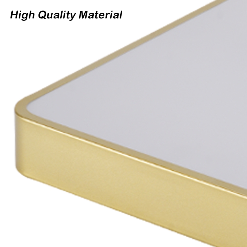 Brilagi - Димируемо LED таванно осветително тяло POOL LED/36W/230V 3000-6000K 40x40 cm златисто + дистанционно управление