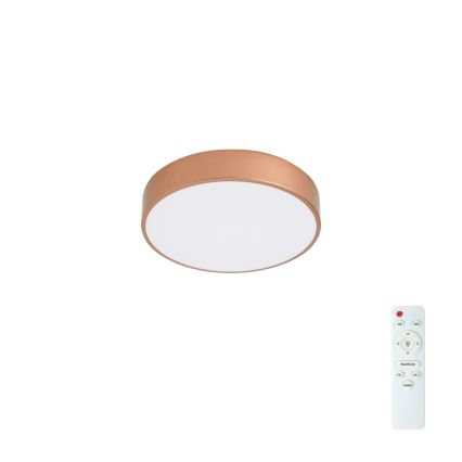 BRILAGI - LED таванно осветително тяло с димиране POOL LED/36W/230V 3000-6000K Ø 30 см медно + дистанционно управление
