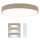 Brilagi - LED димируемо таванно осветително тяло POOL LED/50W/230V 3000-6000K Ø 40 см бежово + дистанционно управление