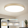 Brilagi - LED димируемо таванно осветително тяло POOL SMART LED/100W/230V 3000-6000K 80 cm бежово Wi-Fi Tuya + дистанционно управление