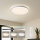 Brilagi - LED Димируемо таванно осветително тяло RIVO LED/72W/230V 3000-6000K бяло, диаметър 50 см + дистанционно управление
