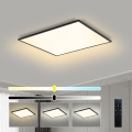 Brilagi - LED димируемо таванно осветително тяло SLIMFRAME LED/58W/230V 60x60 см 3000-6000K черно + дистанционно управление