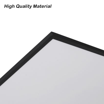Brilagi - димируемо таванно LED осветително тяло SLIMFRAME LED/80W/230V 120x60 cm 3000-6000K черно + дистанционно управление