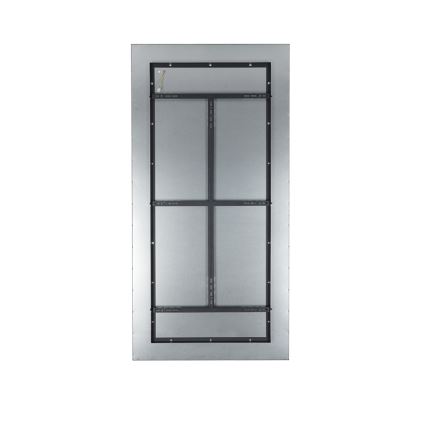 Brilagi - димируемо таванно LED осветително тяло SLIMFRAME LED/80W/230V 120x60 cm 3000-6000K черно + дистанционно управление
