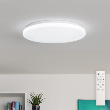 Brilagi - LED димируемо таванно осветително тяло SMART STARS LED/36W/230V Ø 48 см 3000-6000K Wi-Fi Tuya Beacon + дистанционно управление