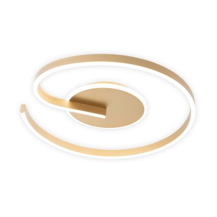 Brilagi - LED димируемо таванно осветително тяло SPIRAL LED/56W/230V Ø 50 см 3000/4000/6000K + дистанционно управление