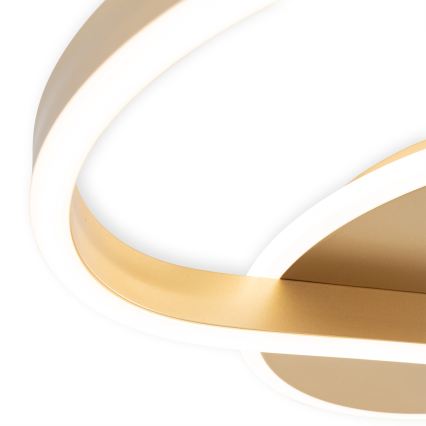 Brilagi - LED димируемо таванно осветително тяло SPIRAL LED/56W/230V Ø 50 см 3000/4000/6000K + дистанционно управление