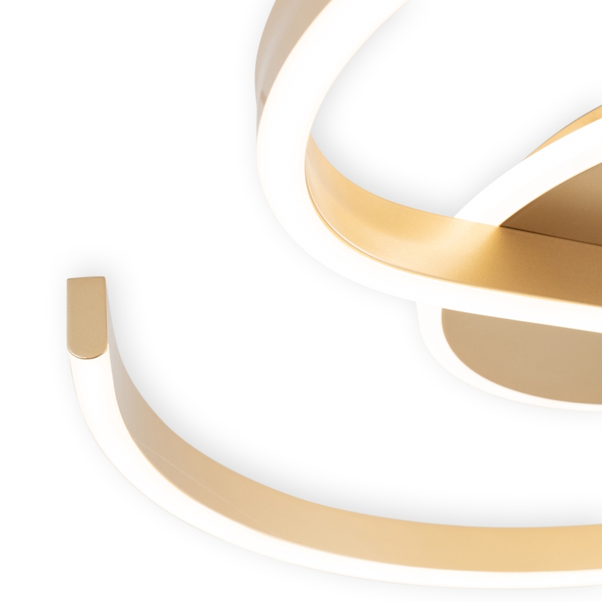 Brilagi - LED димируемо таванно осветително тяло SPIRAL LED/56W/230V Ø 50 см 3000/4000/6000K + дистанционно управление