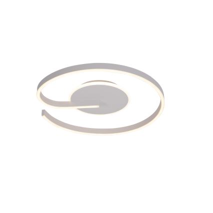 Brilagi - LED таванно осветително тяло SPIRAL LED/56W/230V Ø 50 см 3000/4000/6000K с възможност за димиране, в комплект с дистанционно управление