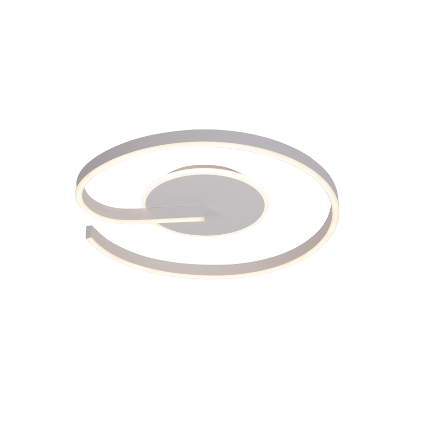 Brilagi - LED таванно осветително тяло SPIRAL LED/56W/230V Ø 50 см 3000/4000/6000K с възможност за димиране, в комплект с дистанционно управление