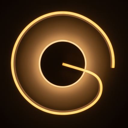 Brilagi - LED таванно осветително тяло SPIRAL LED/56W/230V Ø 50 см 3000/4000/6000K с възможност за димиране, в комплект с дистанционно управление