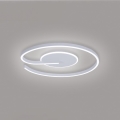 Brilagi - LED Димируемо таванно осветително тяло SPIRAL LED/56W/230V pr. 50 cm 3000/4000/6000K + дистанционно управление