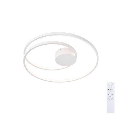 Brilagi - LED таванно осветително тяло с възможност за димиране TWISTER LED/48W/230V 3000-6000K диаметър 50 см бяло + дистанционно управление