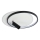 Brilagi - LED димируемо таванно осветително тяло UNITY LED/48W/230V + 1xGU10/3W 3000-6000K 39x45 cm бял/черен + дистанционно управление